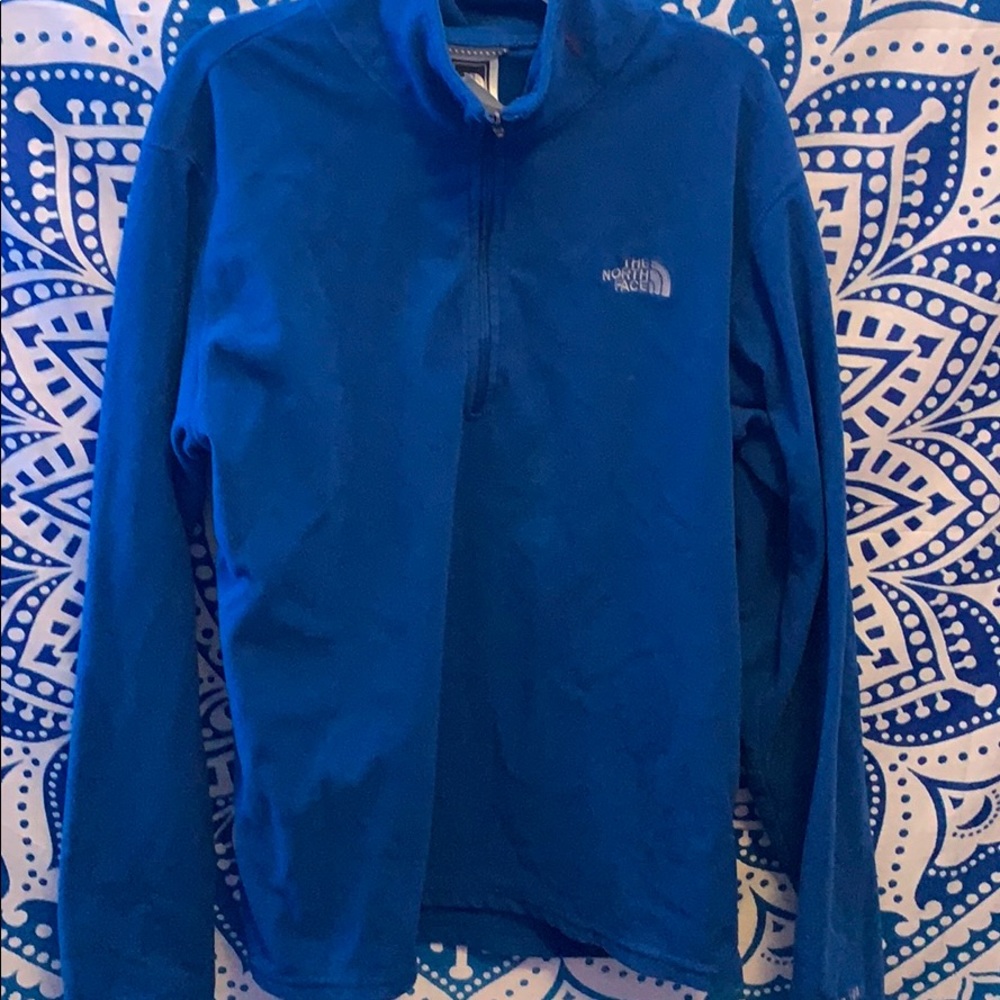 North face blue sweater for boys